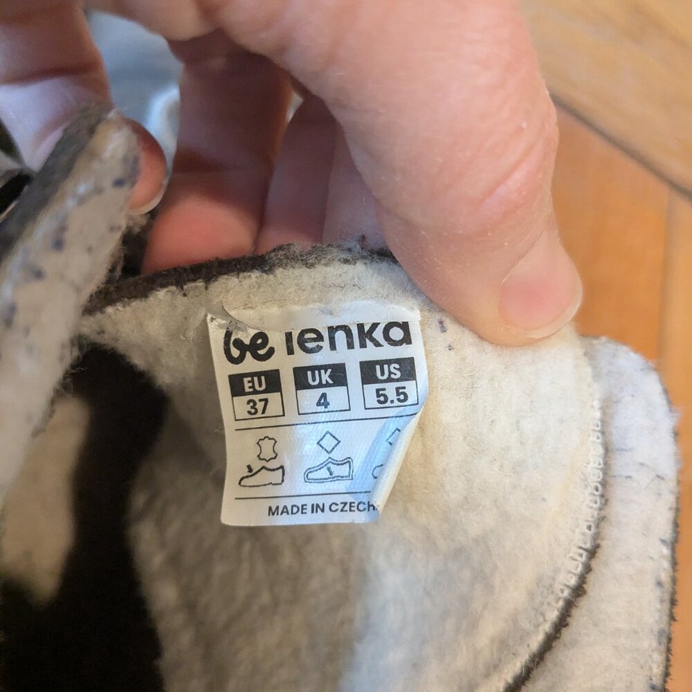 Be Lenka Winter 3.0 Barefoot Boots EU 37 US 6 Wide Toe Box Minimalist Zero Drop - Picture 8 of 9
